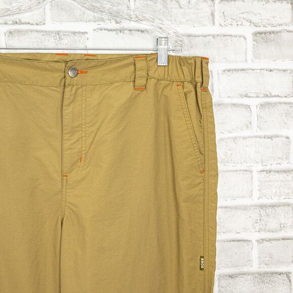 HOWLER BROS Horizon Hybrid Pants in Khaki tan Nylon Men's Size XL - Picture 8 of 9